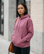 Statement Street - Elmir | Langärmliger Locker Geschnittener Hoodie Damen