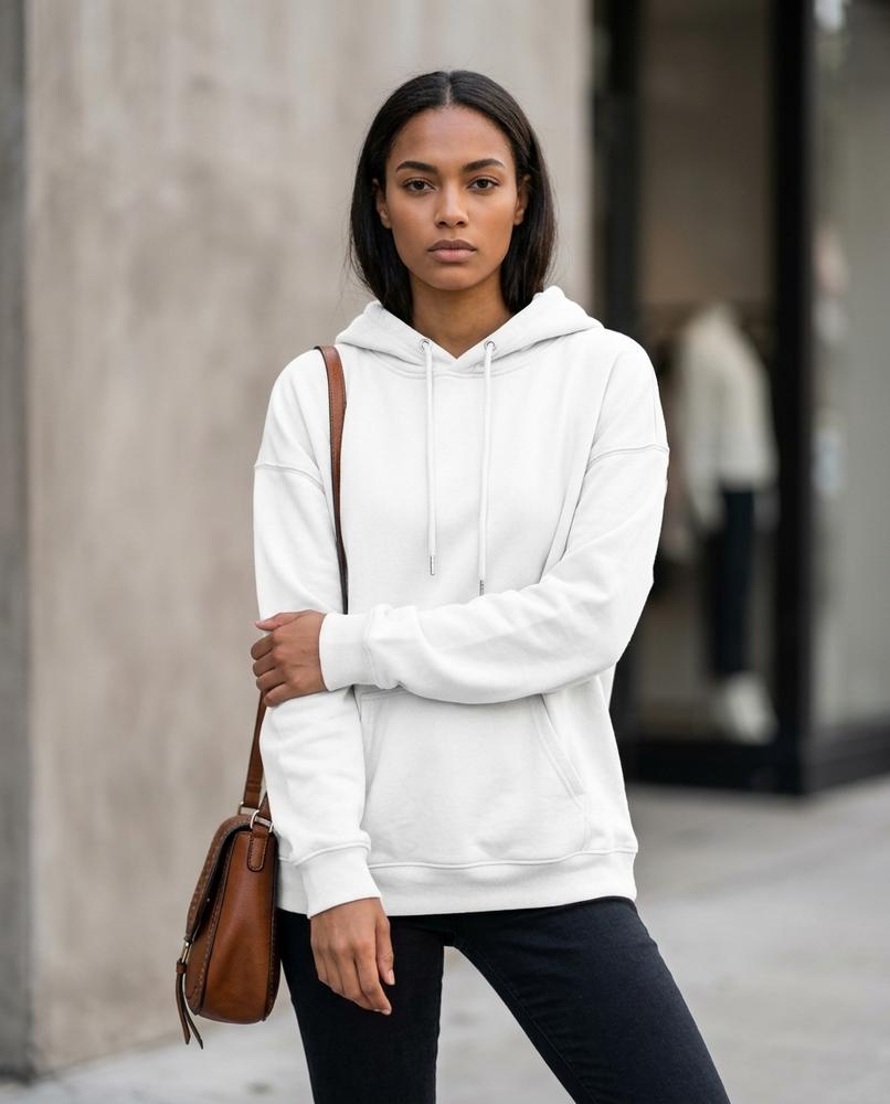 Statement Street - Elmir | Langärmliger Locker Geschnittener Hoodie Damen