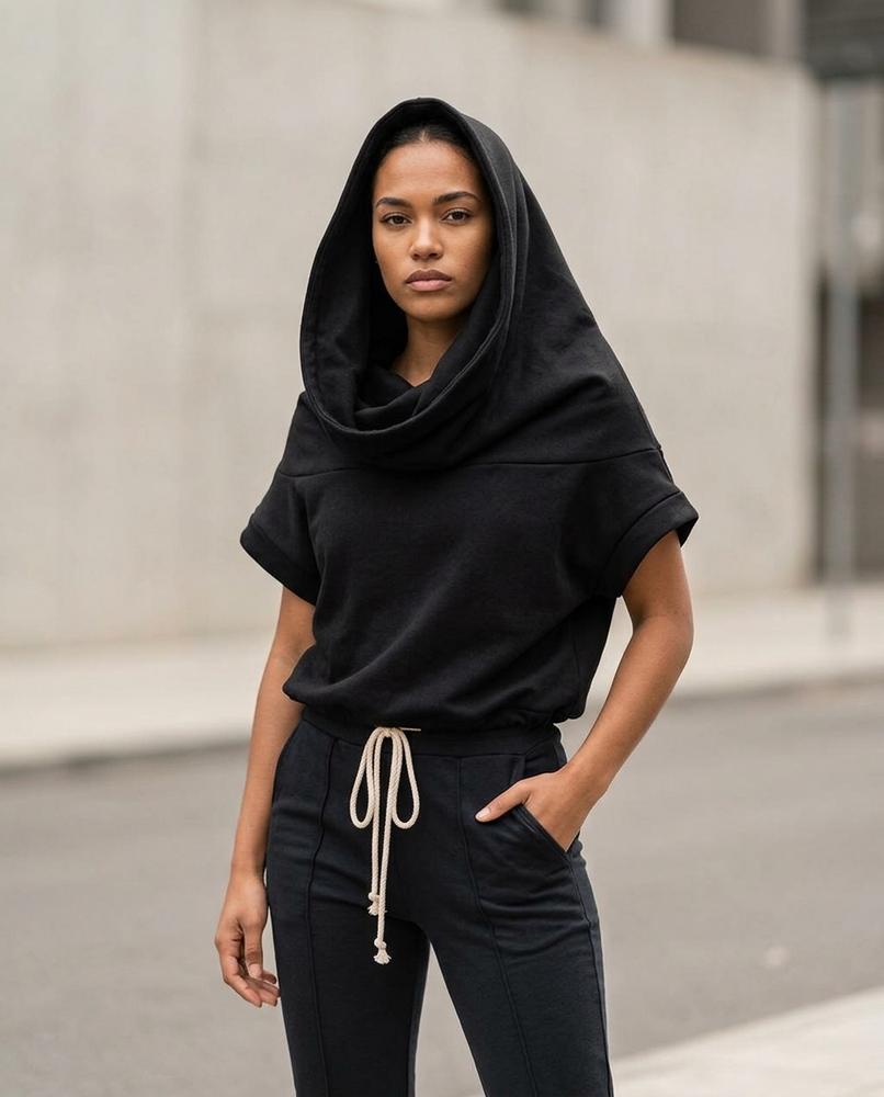 Statement Street - Semon | Kurzgeschnittener Sweat Hoodie Damen