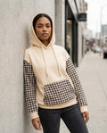 Statement Street - Nomar | Gemustert Strukturiert Hoodie Damen