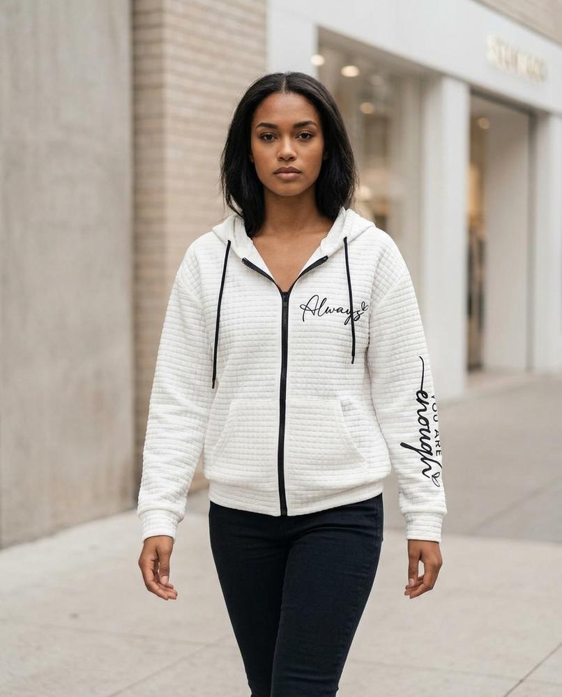 Statement Street - Nimel | Strukturiert Bedruckt Jacke Damen