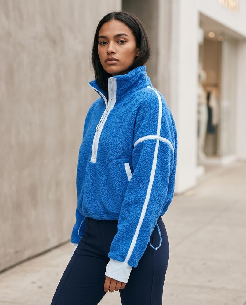 Statement Street - Lator | Hochflorige Kurzgeschnittene Jacke Damen
