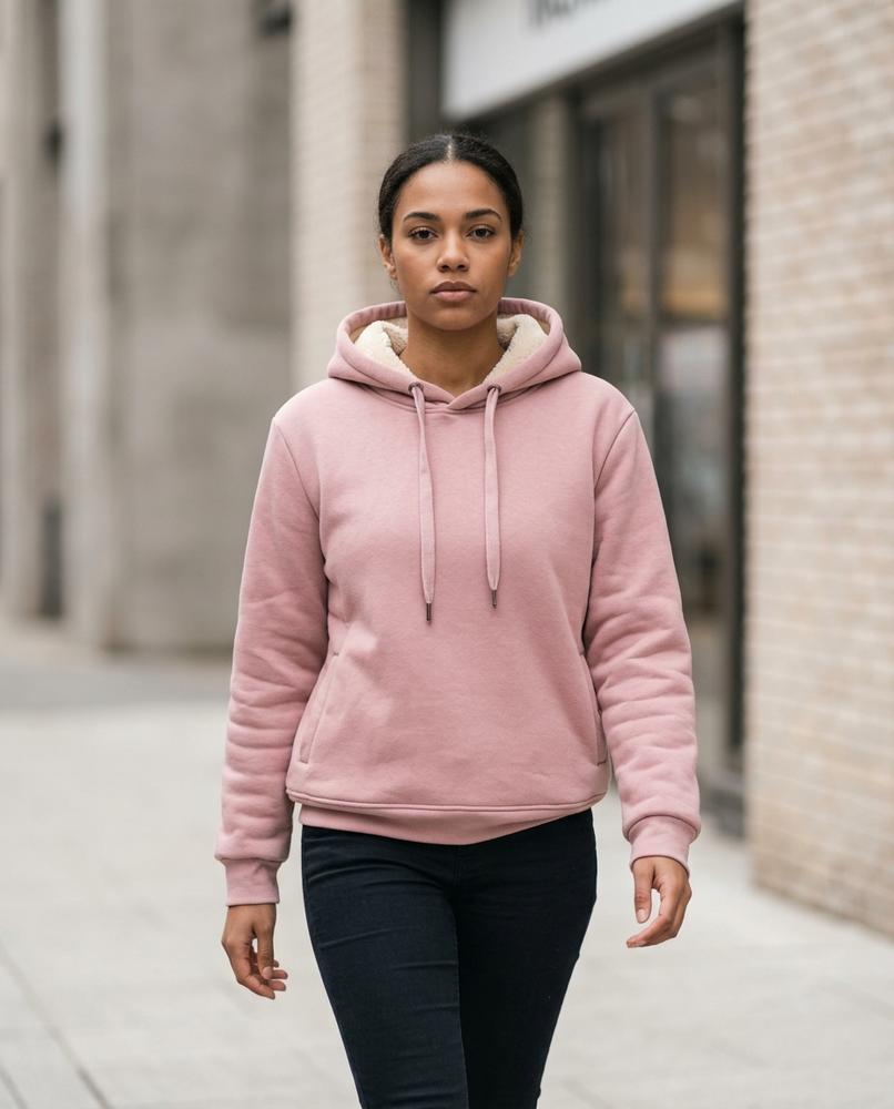 Statement Street - Damer | Gefüttert Langärmlig Hoodie Damen