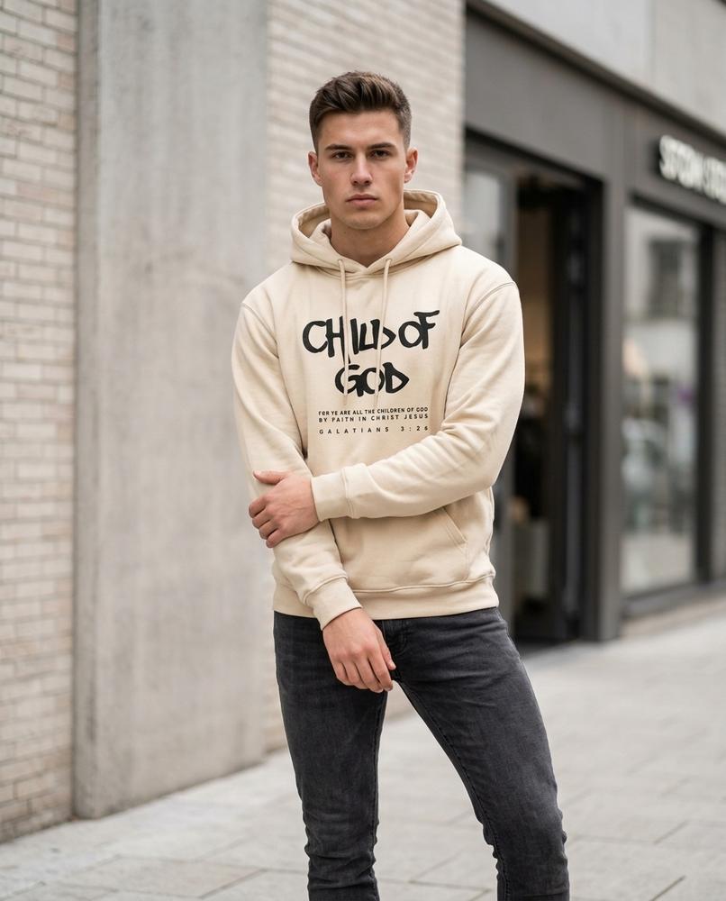 Statement Street - Sanor | Bedruckter Langarm Hoodie Unisex