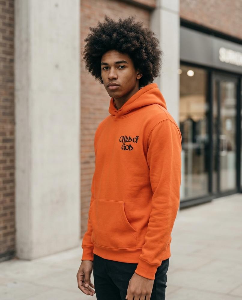 Statement Street - Sanor | Bedruckter Langarm Hoodie Unisex