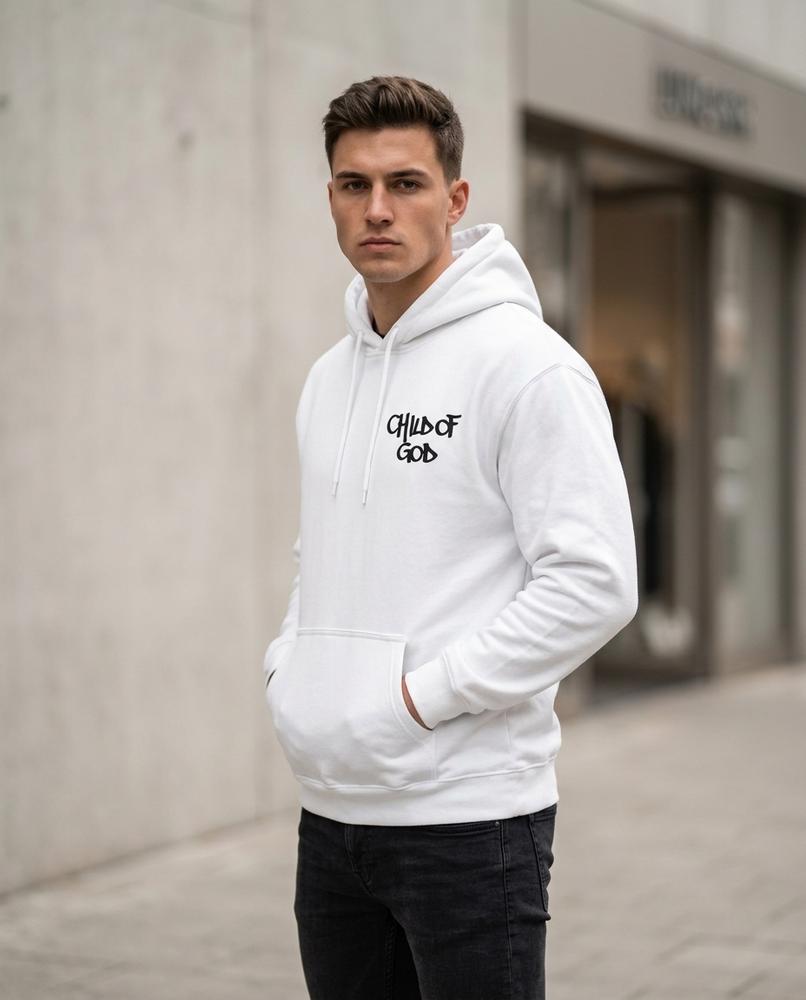 Statement Street - Sanor | Bedruckter Langarm Hoodie Unisex