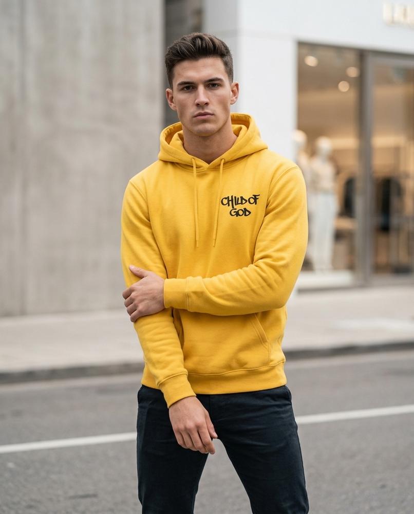 Statement Street - Sanor | Bedruckter Langarm Hoodie Unisex