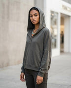 Statement Street - Maken | Weitgeschnittener Strukturierter Hoodie Damen