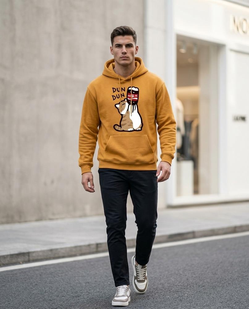 Statement Street - Lyver | Langärmlig Bedruckt Hoodie Unisex
