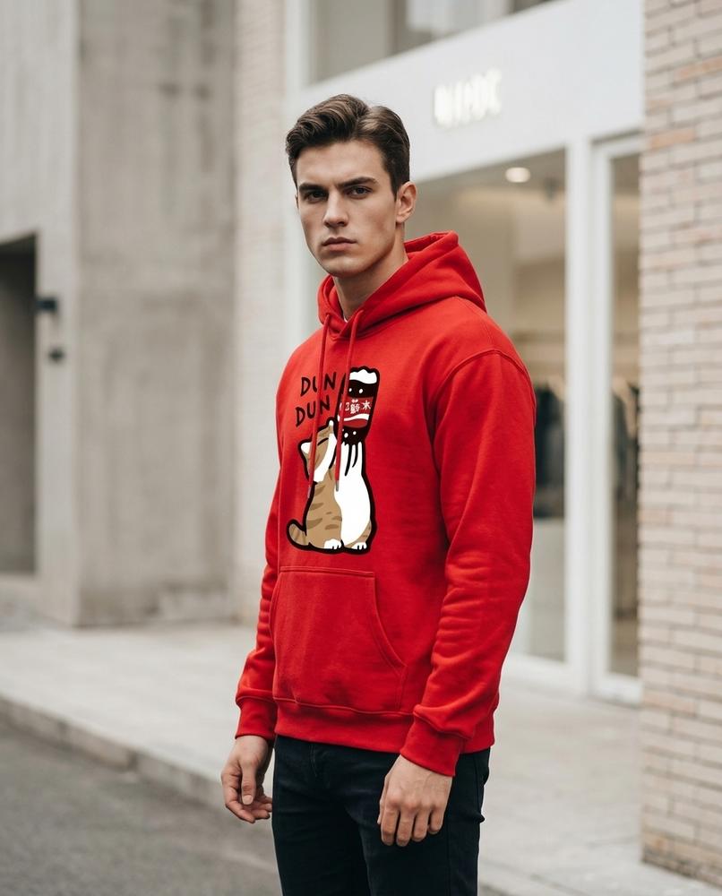 Statement Street - Lyver | Langärmlig Bedruckt Hoodie Unisex
