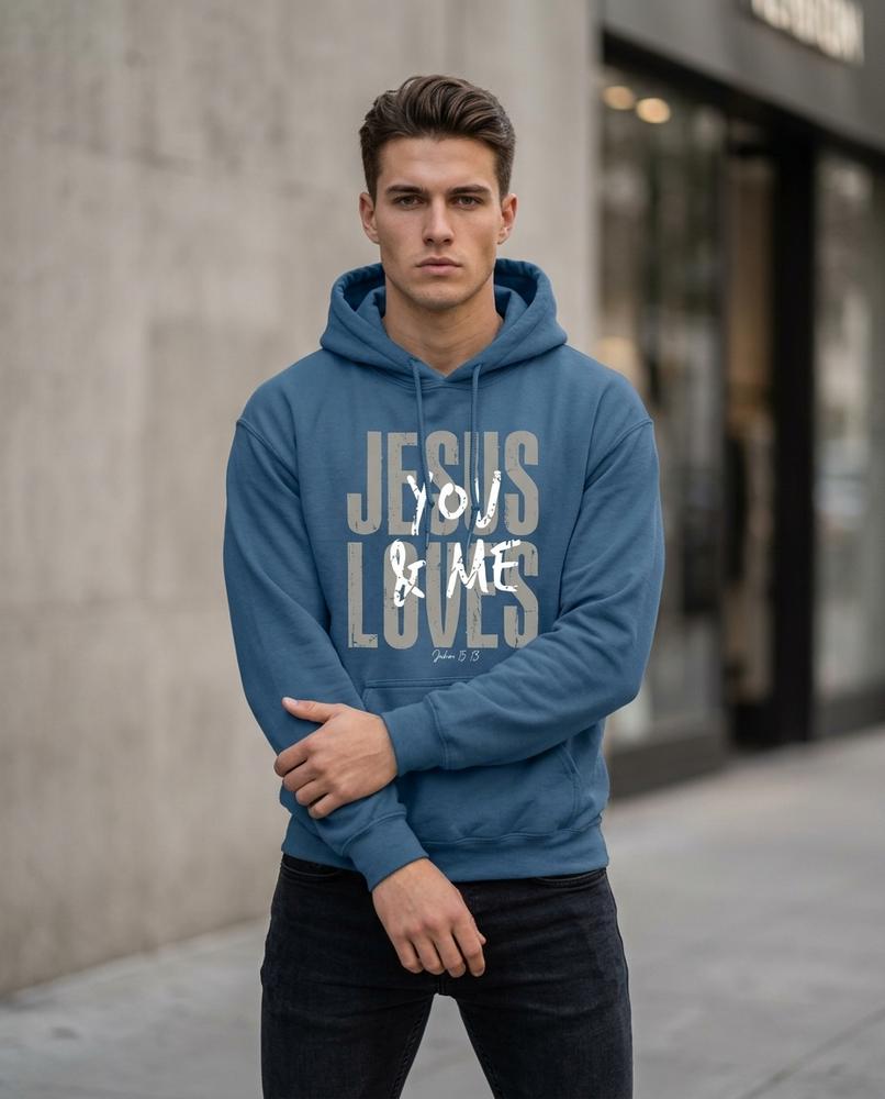 Statement Street - Camel | Bedruckter Langärmliger Hoodie Unisex