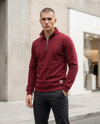 Statement Street - Vaver | Hochgeschlossen Langärmlig Pullover Herren