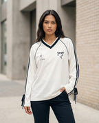 Statement Street - Alram | Langärmliges Besticktes Shirt Damen