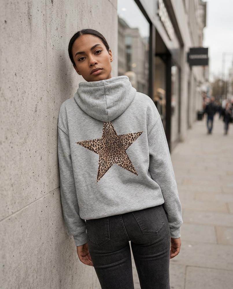 Statement Street - Lyral | Bedruckt Locker Geschnitten Hoodie Damen