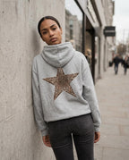 Statement Street - Lyral | Bedruckt Locker Geschnitten Hoodie Damen