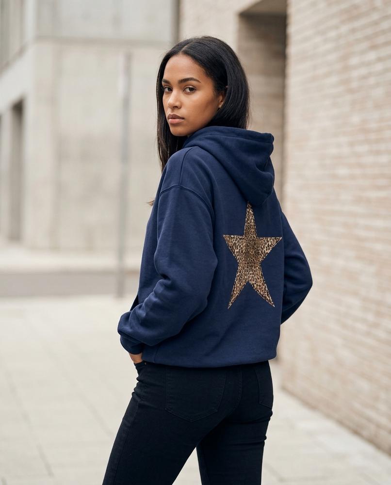 Statement Street - Lyral | Bedruckt Locker Geschnitten Hoodie Damen