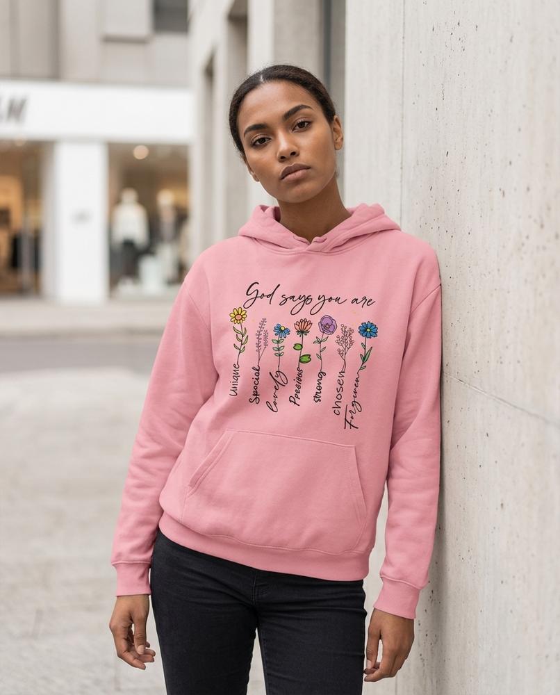 Statement Street - Lyrel | Bedruckter Langärmliger Hoodie Damen