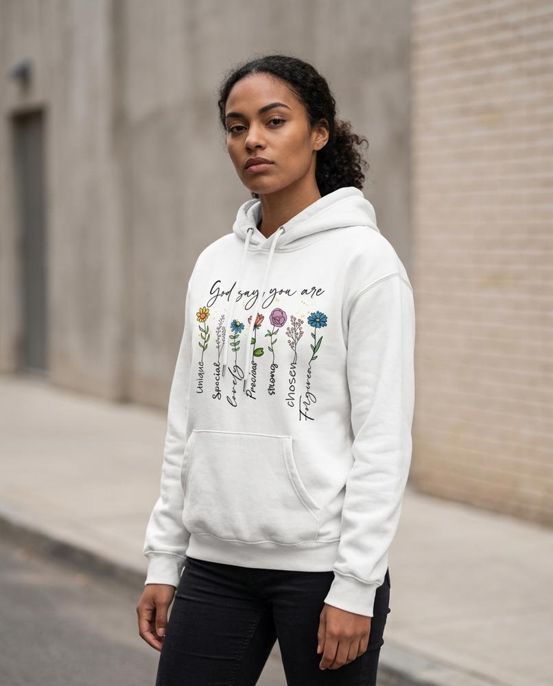 Statement Street - Lyrel | Bedruckter Langärmliger Hoodie Damen