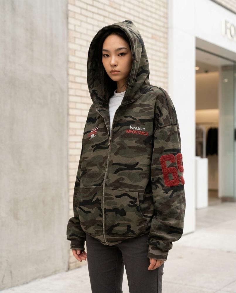 Statement Street - Artor | Gemusterter Bestickter Hoodie Unisex