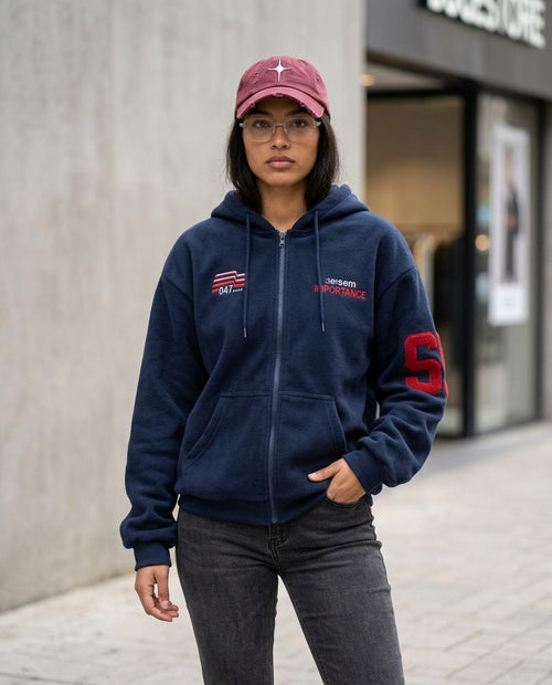 Statement Street - Artor | Gemusterter Bestickter Hoodie Unisex