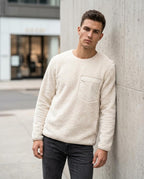 Statement Street - Tisen | Hochflorig Rundhals Pullover Unisex