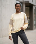 Statement Street - Talor | Gestreift Locker Sweatshirt Damen
