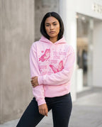 Statement Street - Yolom | Bestickt Zweifarbig Hoodie Damen