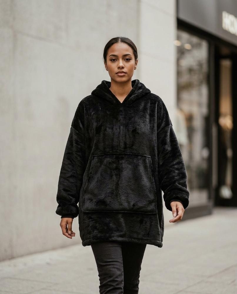 Statement Street - Aldar | Plüschiger Oversized Hoodie Unisex