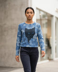 Statement Street - Masel | Bedruckter Langärmliger Pullover Damen