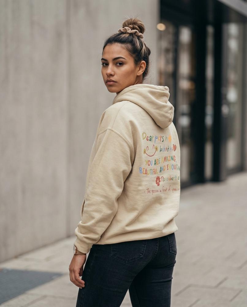 Statement Street - Samer | Weit Geschnittener Bedruckter Hoodie Unisex