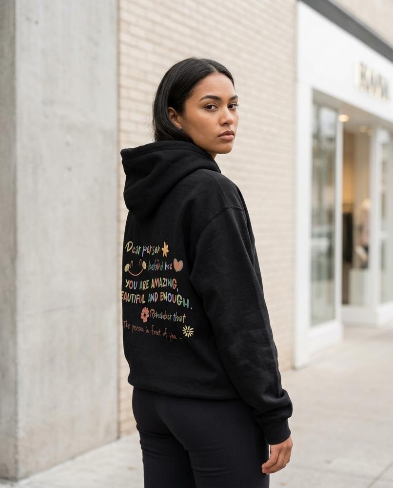 Statement Street - Samer | Weit Geschnittener Bedruckter Hoodie Unisex