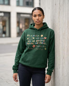 Statement Street - Samer | Weit Geschnittener Bedruckter Hoodie Unisex