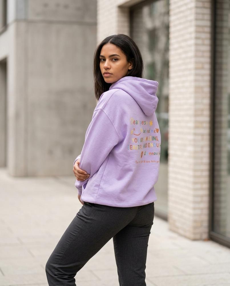 Statement Street - Samer | Weit Geschnittener Bedruckter Hoodie Unisex