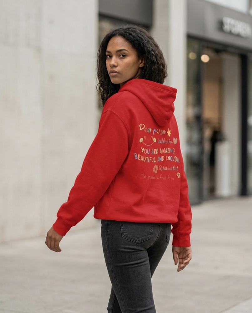 Statement Street - Samer | Weit Geschnittener Bedruckter Hoodie Unisex