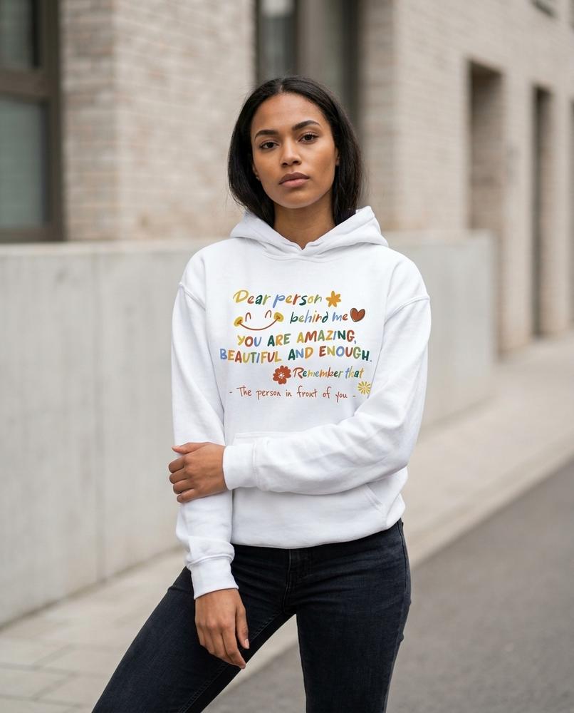 Statement Street - Samer | Weit Geschnittener Bedruckter Hoodie Unisex