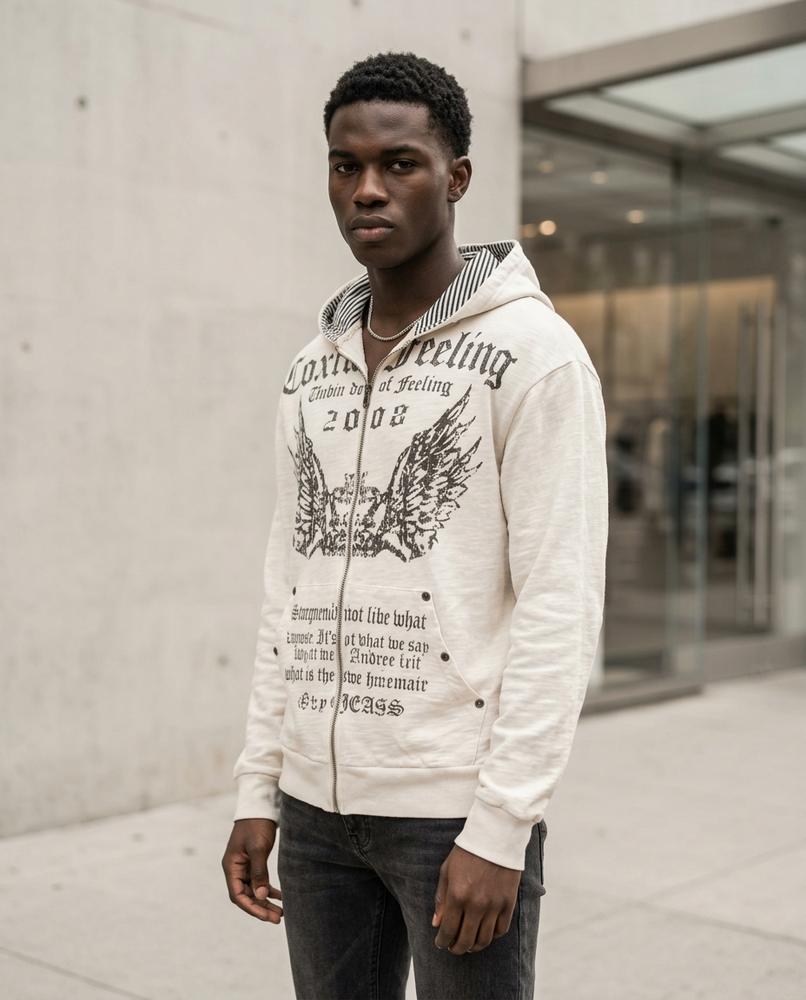 Statement Street - Kedan | Bedruckt Gefüttert Hoodie Unisex