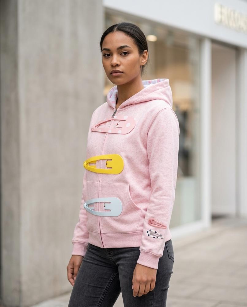 Statement Street - Loron | Applizierter Gefütterter Hoodie Unisex