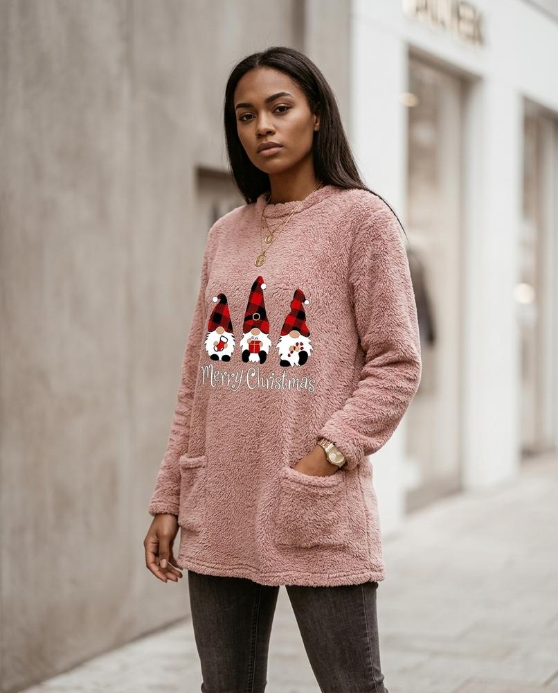 Statement Street - Rilom | Langärmlige Flauschige Tunika Damen