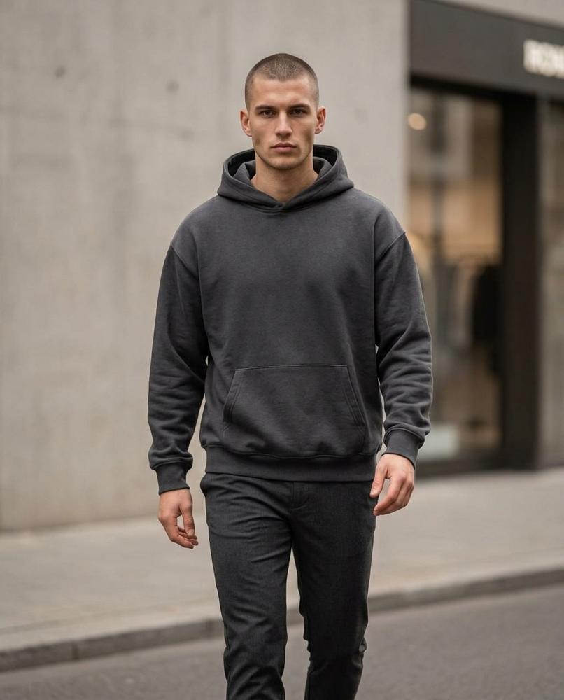Statement Street - Elmon | Oversized Langärmlig Hoodie Unisex