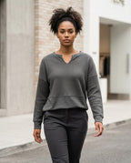 Statement Street - Raver | Gekerbt Strukturiert Pullover Damen