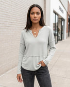 Statement Street - Raver | Gekerbt Strukturiert Pullover Damen