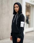Statement Street - Setal | Zweifarbiger Hochschließender Hoodie Damen