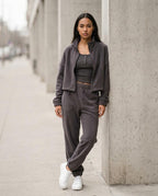Statement Street - Caver | Kurzgeschnittene Hochgeschlossene Jacke Damen