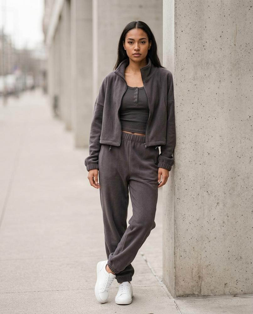 Statement Street - Caver | Kurzgeschnittene Hochgeschlossene Jacke Damen