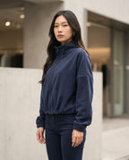 Statement Street - Caver | Kurzgeschnittene Hochgeschlossene Jacke Damen