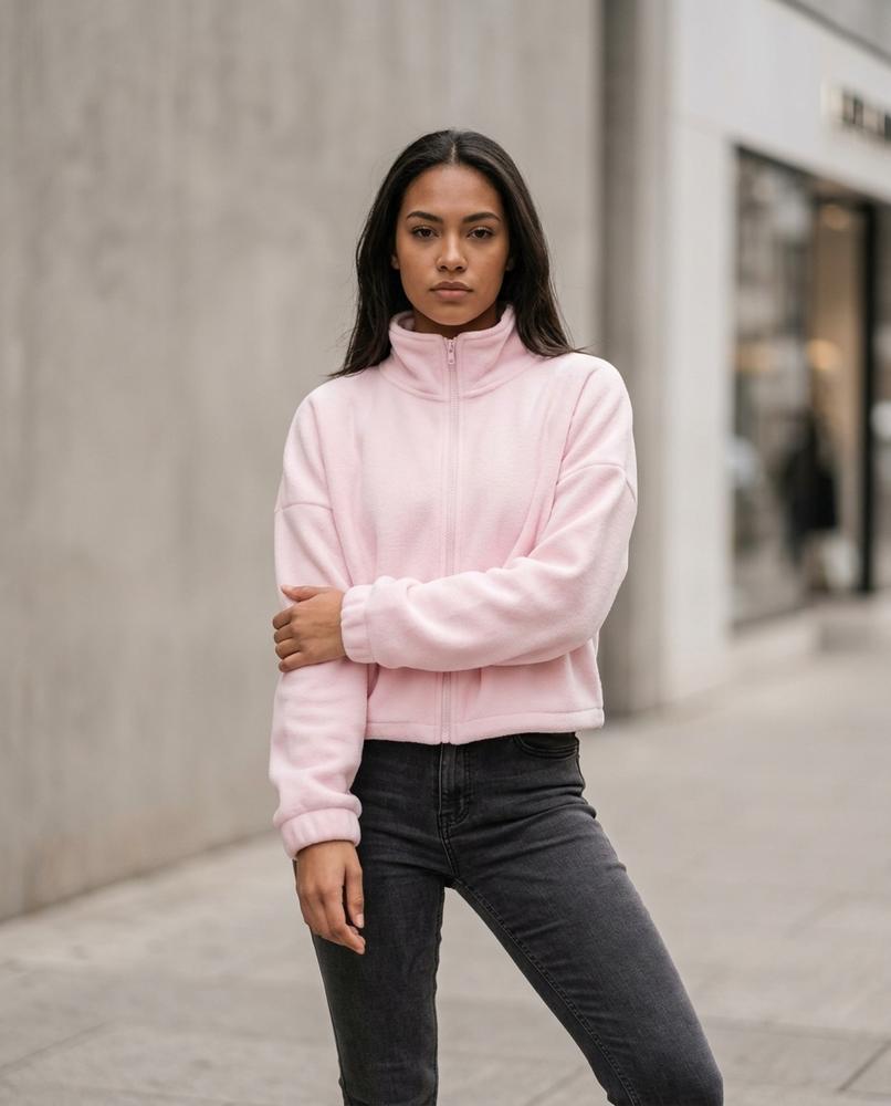 Statement Street - Caver | Kurzgeschnittene Hochgeschlossene Jacke Damen