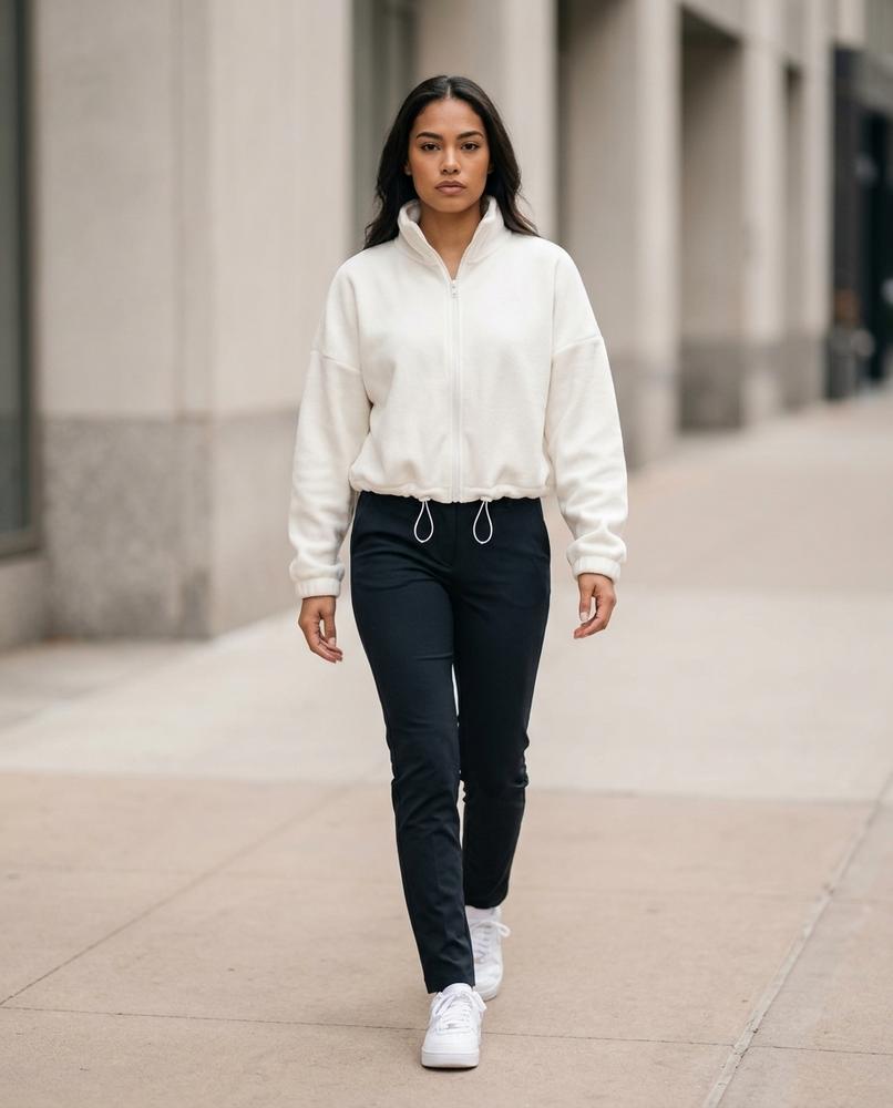 Statement Street - Caver | Kurzgeschnittene Hochgeschlossene Jacke Damen