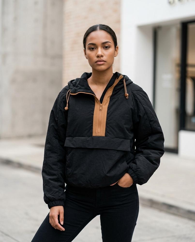 Statement Street - Conal | Kapuzen Reißverschluss Jacke Damen