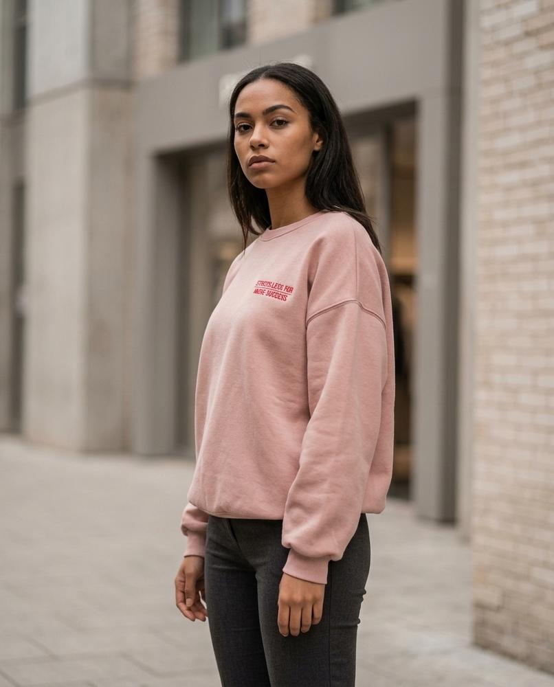 Statement Street - Nimer | Locker Geschnittenes Langärmliges Sweatshirt Unisex