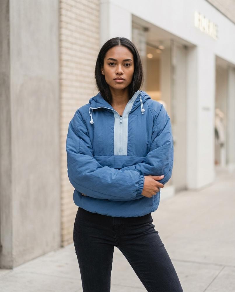 Statement Street - Conal | Kapuzen Reißverschluss Jacke Damen